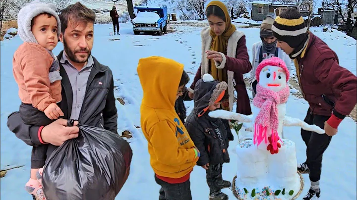 A Snowy Day of Worry and Care | Salahaddin Takes the Children to the Doctor ❄️❤️