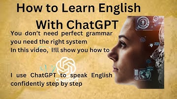How to Learn English With ChatGPT || Graded Reader || Improve Your English Fluency ✅️