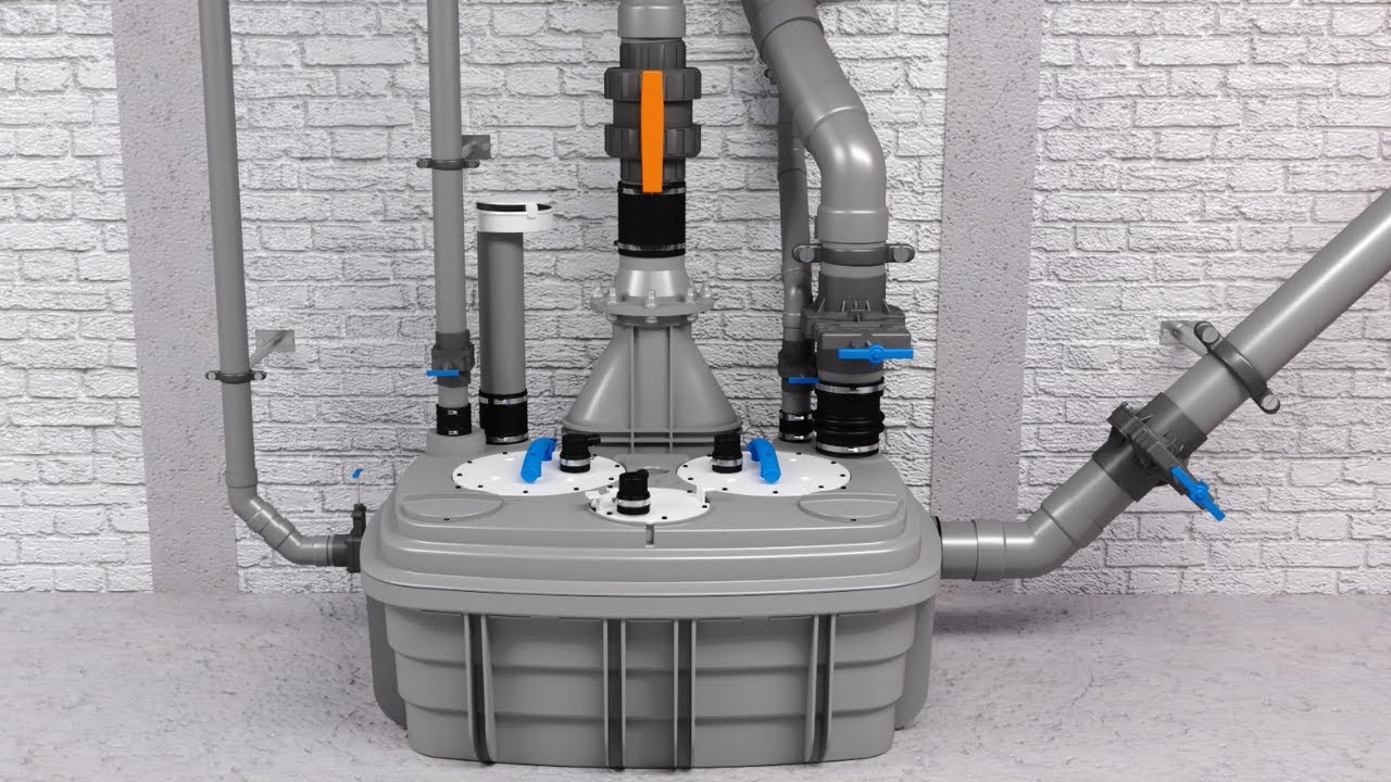 SANICUBIC 2 VX Tahliye İstasyonu Kurulum ve Bağlantılar