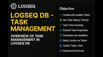 Logseq DB - Task Management - Unfiltered and Unedited