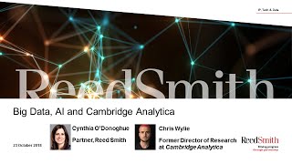 Big Data, AI and Cambridge Analytica