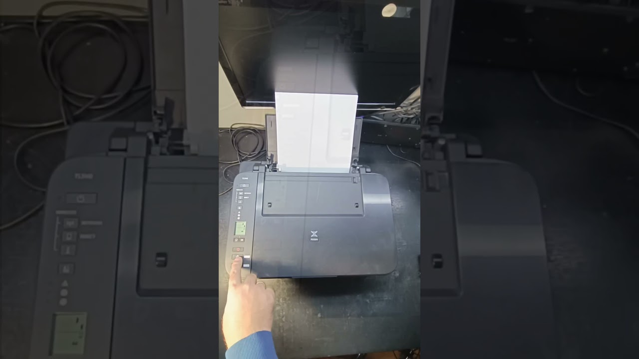 Тест печати на принтере Canon TS3140 и TS3340