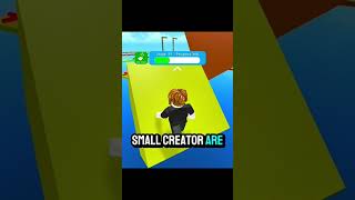 NO ONE SUPPORT SMALL CREATOR 🥺