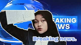 MEMBUAT BERITA BHS INGGRIS SINGKAT (Breaking News)#tgsbhsinggris