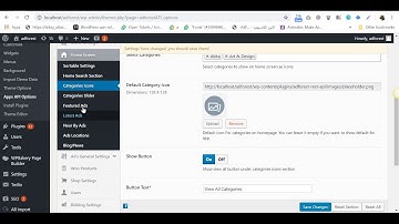 Adforest - Apps API Options