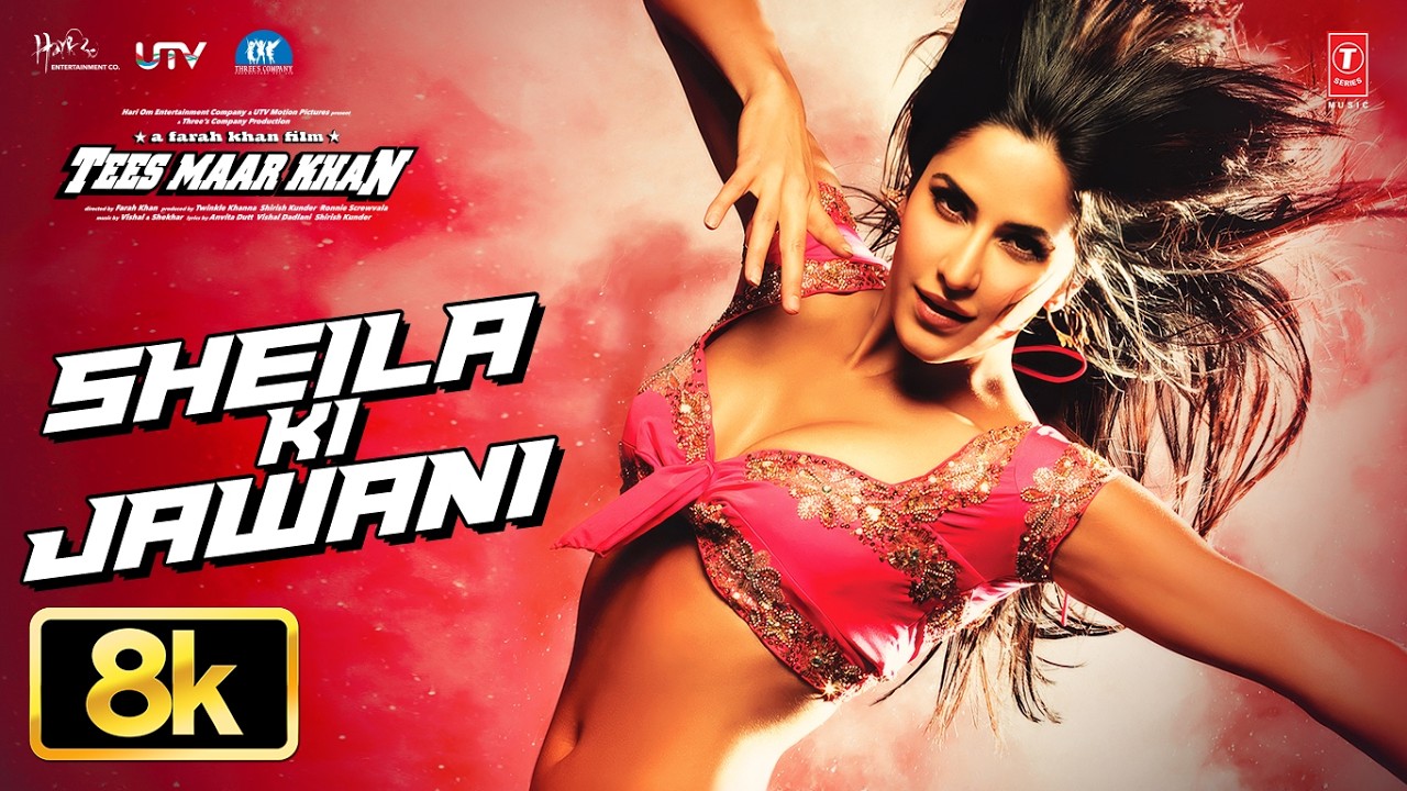 Sheila Ki Jawani 8K Full Song | Katrina Kaif | Akshay Kumar | Tees Maar Khan | Vishal D | Sunidhi