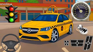 🚖 Mercedes Ticari Taksi Simülatör Oyunu | En Gerçekçi Taksi Deneyimi (Android – iOS Gameplay) screenshot 5