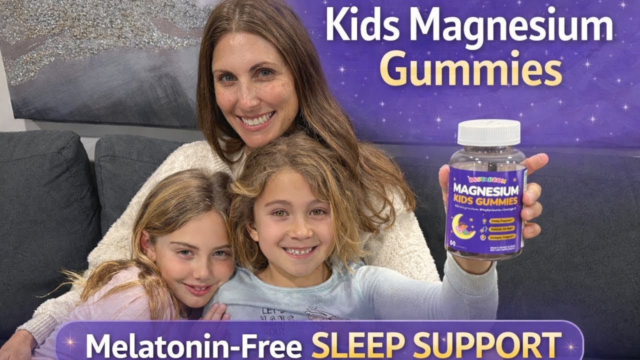 Kids Magnesium Gummies Review | Melatonin-Free Sleep Aid