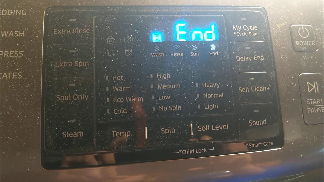 Samsung Washing Machine End Chime 2 YouTube