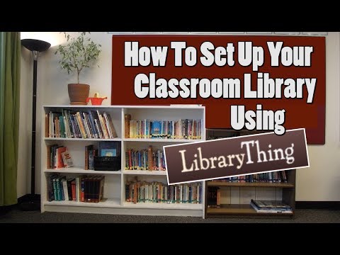 How To Set Up Your Classroom Library Using LibraryThing - Mr. Riedl