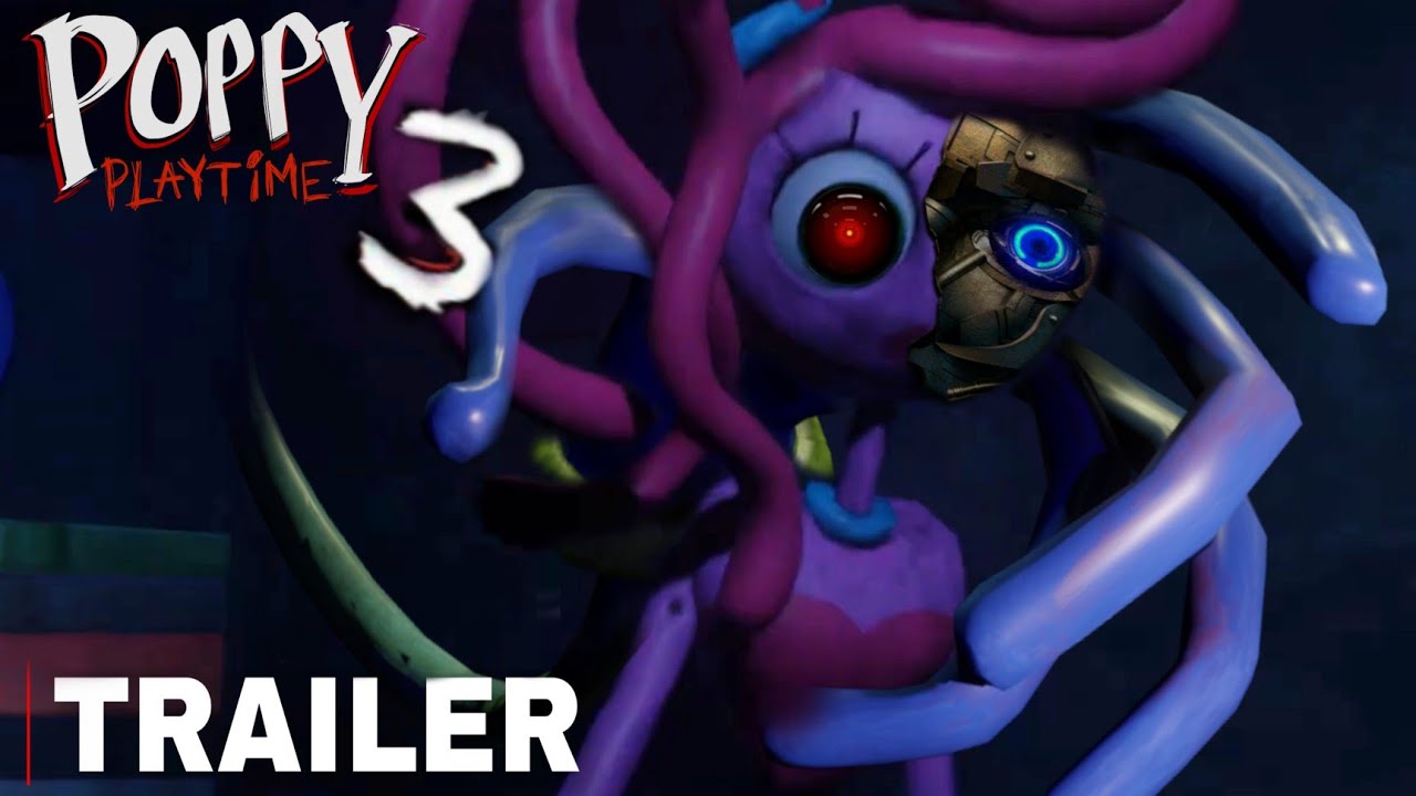 Poppy Playtime Chapter 3 trailer 1  Poppies, Play time, Comic book cover
