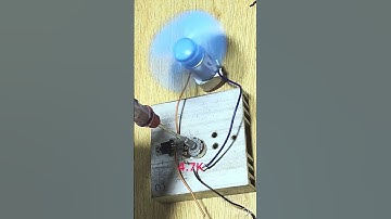 12V fan dimmer #circuit #diy #diyelectronics #scienceexperiment