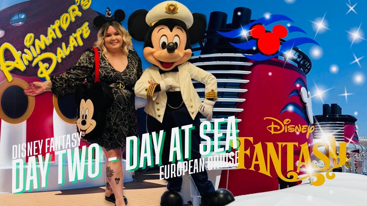 DISNEY FANTASY CRUISE🛳️Day at sea|Shopping onboard & Animators Palate Dinner|May 2025