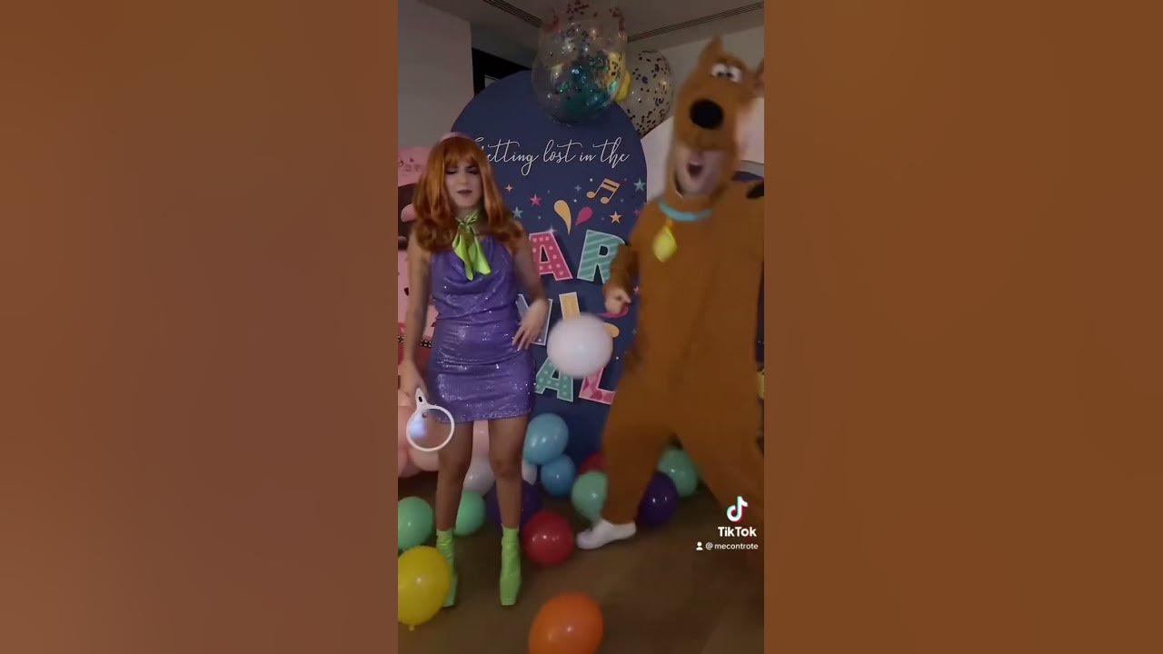 Sofì e Luì vestiti di carnevale di Scooby Doo 😂 