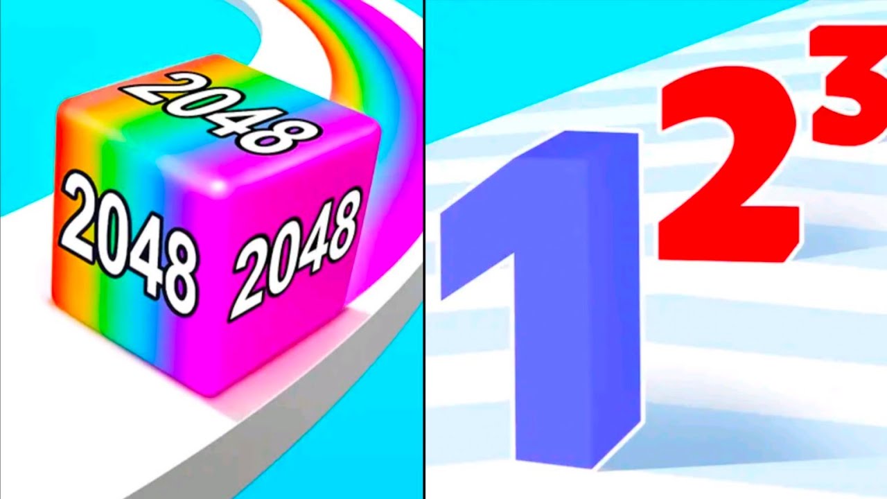 Jelly Run 2048 VS Number Master - Android IOS Gameplay Ep 1