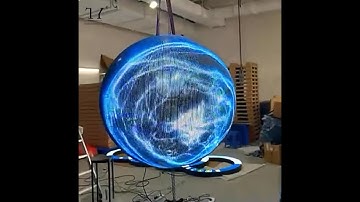P2.0 Indoor SMD RGB Full Color Custom 360 Degree Video Ball Creative Screen Globe Shape LED Display