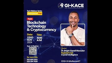 FREE TECH WEBINAR: BLOCKCHAIN TECHNOLOGY & CRYTOCURRENCY