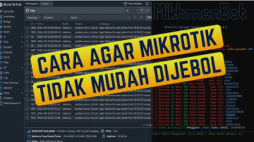 CARA MENGAMANKAN JARINGAN MIKROTIK DARI SERANGAN LUAR LEWAT API WEB
