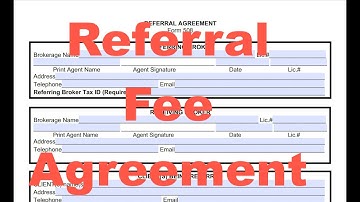Real Estate Referral Agreement 2023 - Universal Form for Any State