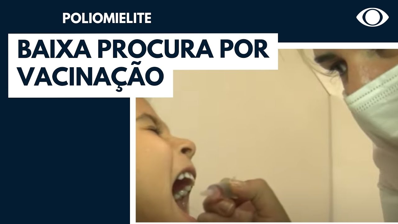 Capitais fazem mutirão de vacinação contra poliomielite