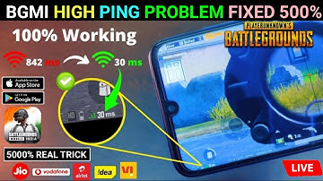 New Hidden Settings to Fix BGMI Ping Problem | BGMI High Ping Solution | BGMI Ping Problem Solve