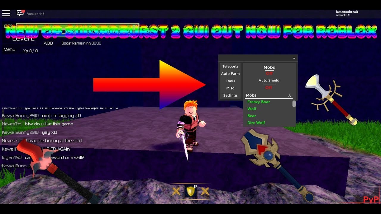 Swordburst 2 Script 2020 Pastebin - ben 10 fighting game 2 roblox read desc smotret video onlajn