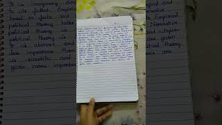 BPSC 101: Unit 1: Political theory: Two Approaches: Normative and Empirical: Solved Question