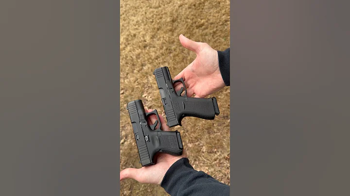 Glock 26 or 43x..both 10+1 which are you picking 🤔 #glock43x #glock26 #edc #glock #2024 #shorts￼