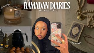 Ramadan Diaries | Staying productive, Workouts, Quran Study, Cozy Ramadan Nights & Morning Routines