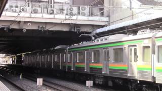 【JR】回8631M 205系600番台Y7 OM出場回送 大宮発車