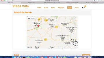 Pizza Delivery System ( Multiple User Types with live location & Order Tracking  )