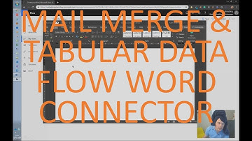 Mail Merge using Flow and Word Connector
