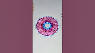 Quick SpiroArt  #spirograph #satisfying #art #asmr #viral #shorts