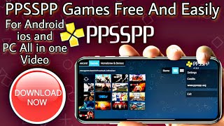 PSP Games inAndroid ios and PC | NewTrickFree PPSSPP Games Play Now screenshot 5