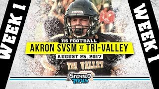 HS Football | St. Vincent St. Mary at Tri-Valley [8/24/17]