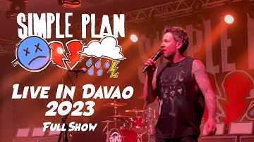 Simple Plan - Live in Davao 2023 - Full Show