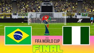 BRAZIL vs NIGERIA - Final FIFA World Cup 2026 | Penalty Shootout All Goals