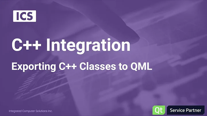 C++ Integration - Exporting C++ Classes to QML