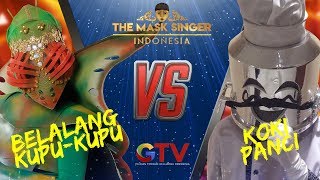Belakang Kupu Kupu VS Koki Panci, Pemenangnya Ternyata | The Mask Singer Indonesia #3 (6/6) GTV 2017