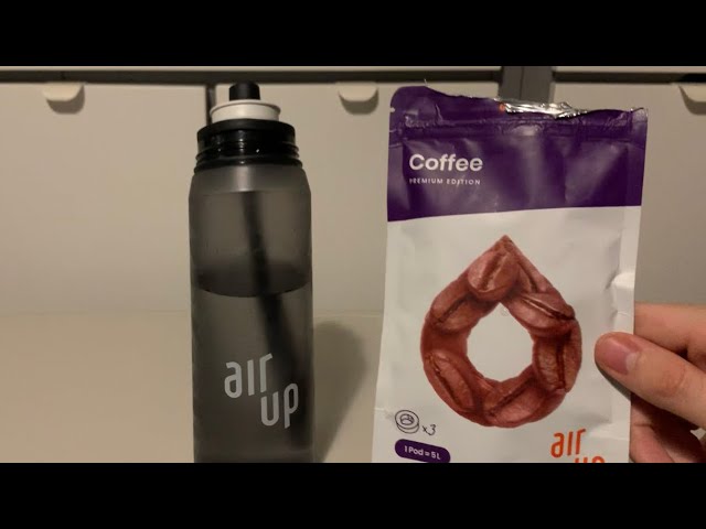 Making Water Taste Like Coffee Through Smell! Air Up! Coffee Taste Test! 