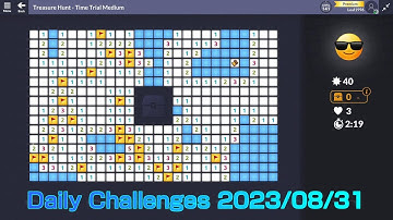 【New Microsoft Minesweeper】  Daily Challenges Aug 31, 2023