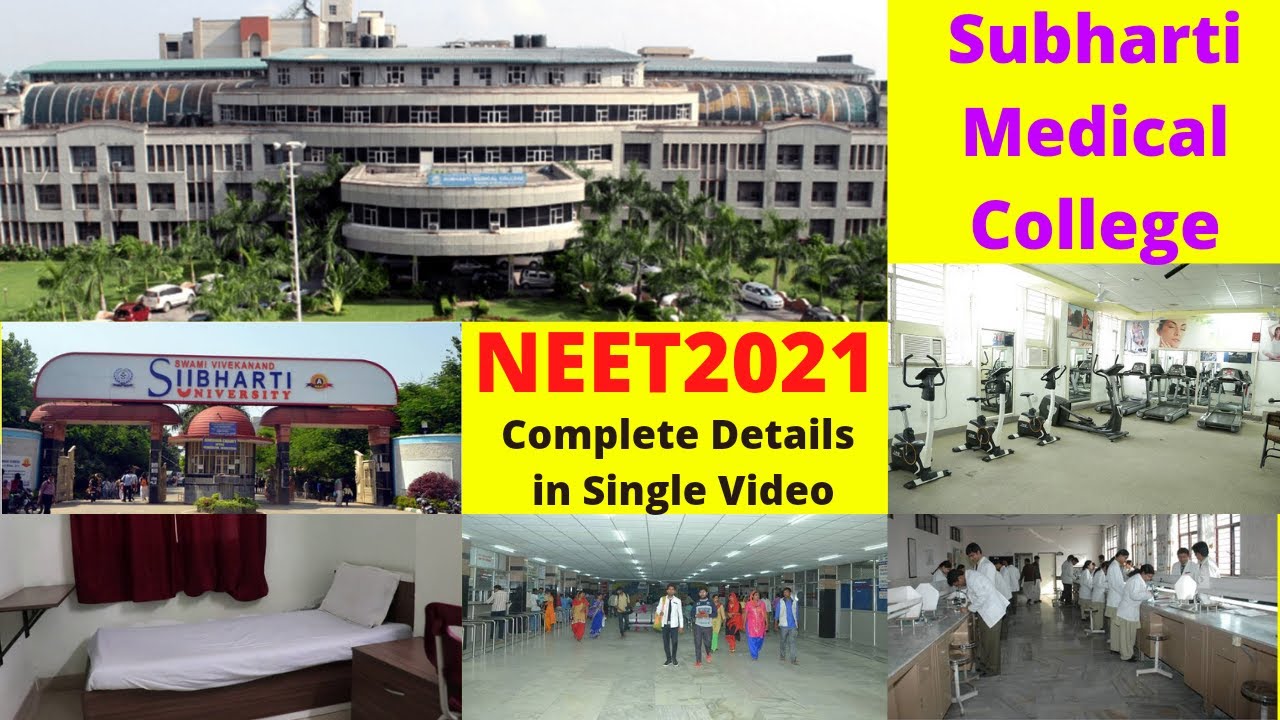 Subharti Medical College , Meerut NEET 2021 Cut Off , Fees