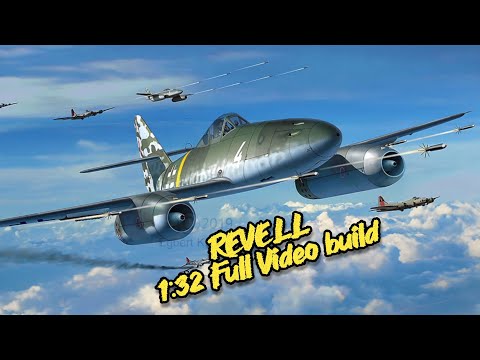 FULL VIDEO BUILD REVELL Me262A MESSERSCHMITT (1:32 Scale)