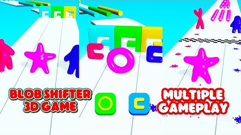 Blob Shifter 3D Change your shape & Win a race Best Funny cool game ever played @monchinghagus