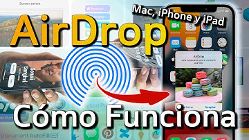 Como USAR AirDrop entre Mac y iPhone o iPad 📲 Primeros pasos 2023