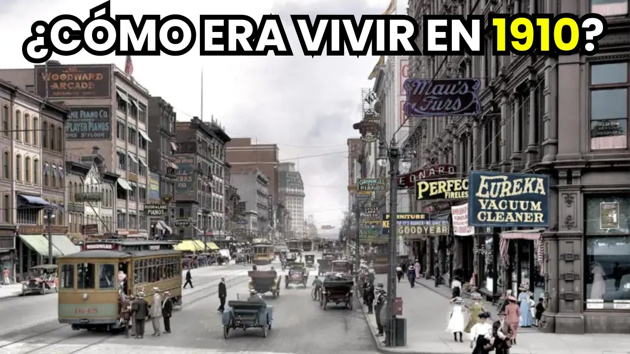 📸 Fotos Reales de 1910 que Muestran Un Mundo que Ya No Existe