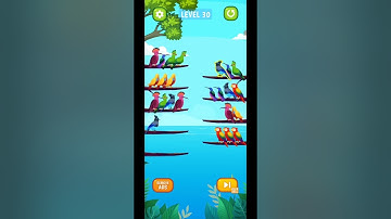 Bird Sort Puzzle Level 30 Gameplay Android IOS
