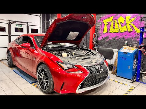 Как увеличить мощность Toyota Crown. Удаление глушителя турбины. Lexus rc200t двигатель 8ar-fts.