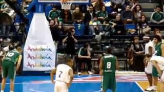 Tapón de Jiří Welsch (Unicaja - Cajasol) 2009