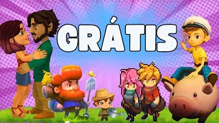 12 JOGOS estilo STARDEW GRÁTIS para conhecer [Pc Steam]